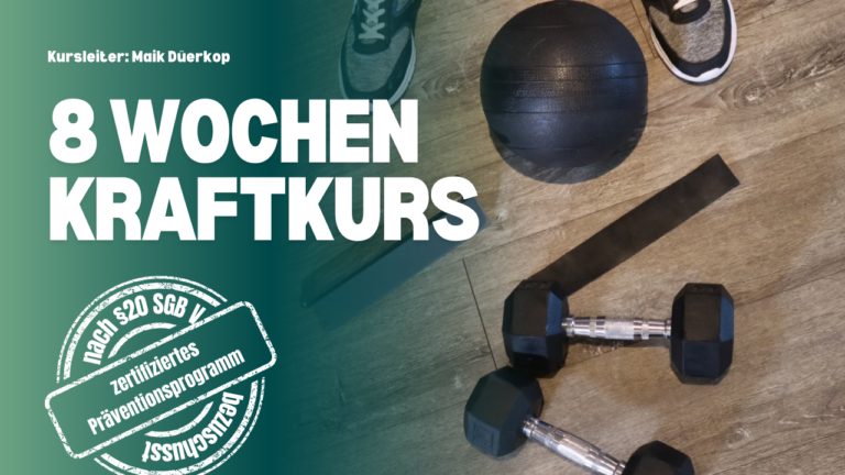 Gesundheitsführerschein online – Ganzkörper Kräftigungstraining