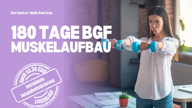 BGF – Gesundheitsführerschein online – Ganzkörper Kräftigungstraining