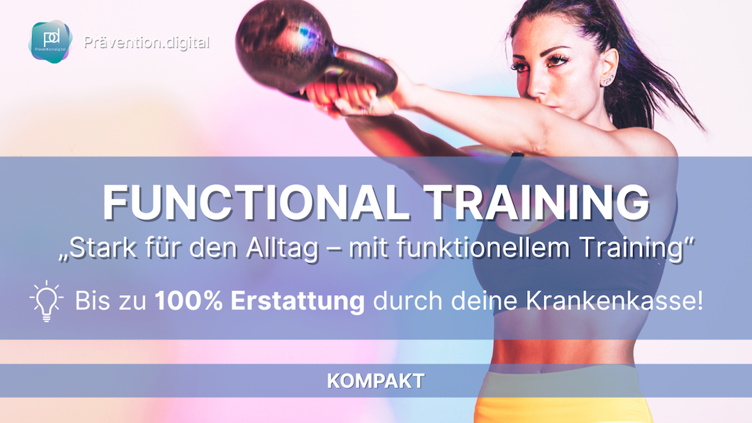 Gesundheitsführerschein online – Functional Kräftigungsworkout Kompakt